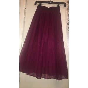 knee length puffy skirt